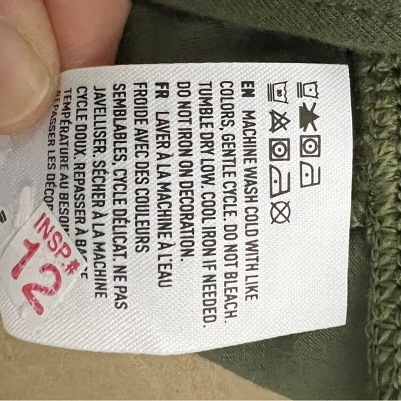 American Eagle Olive Green Grateful Dead Graphic Retro Bodysuit Top Size Medium - Picture 12 of 12